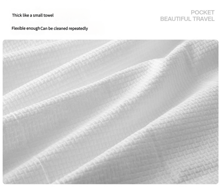 High-End Compression Bath Towels Set of 4, Soft Absorbent Quick-Dry Bathroom Accessories, Ideal for Daily Use & Travel Essentials Pralena