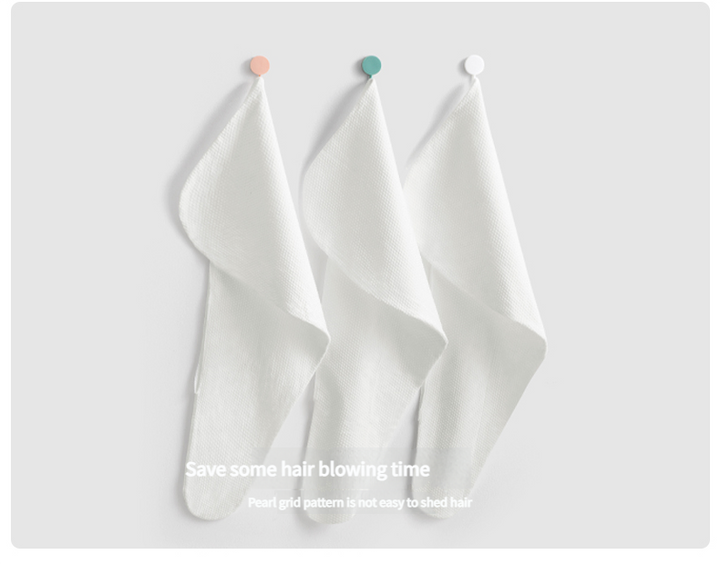 High-End Hair Drying Caps Set of 5, Comfortable Head Cover for Quick Dry, Ideal for Home Use & Travel, Stylish Design Pralena