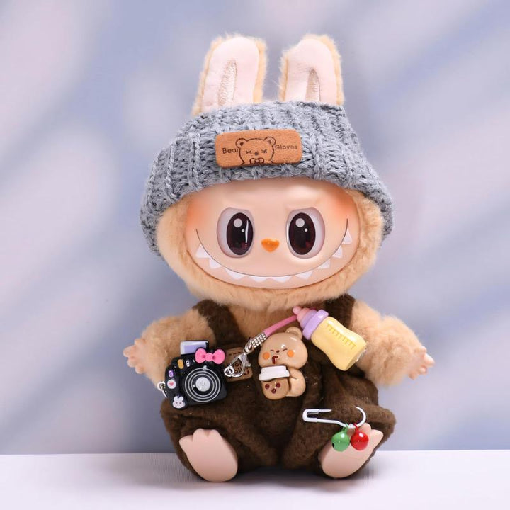 Clothes for Labubu - Exquisite Labubu Accessories, Labubu Clothes Set Suitable for 17 Cm Labubu Doll Pralena