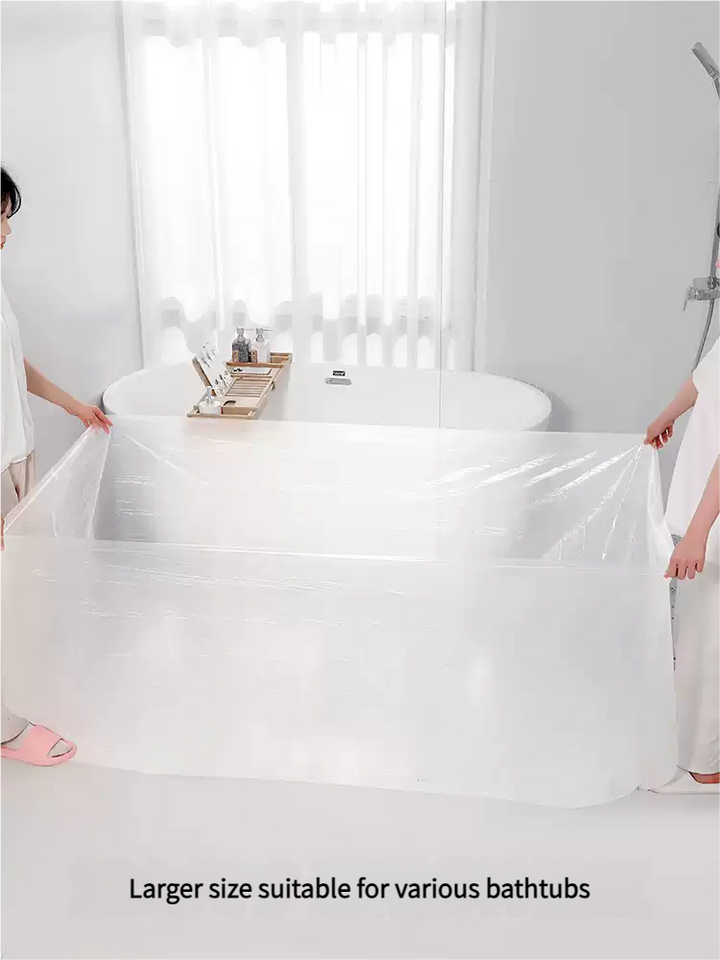 High-End Bathtub Bags Set of 10, Durable and Stylish Bath Accessories, Perfect for Spa Experience at Home, Easy Installation Pralena