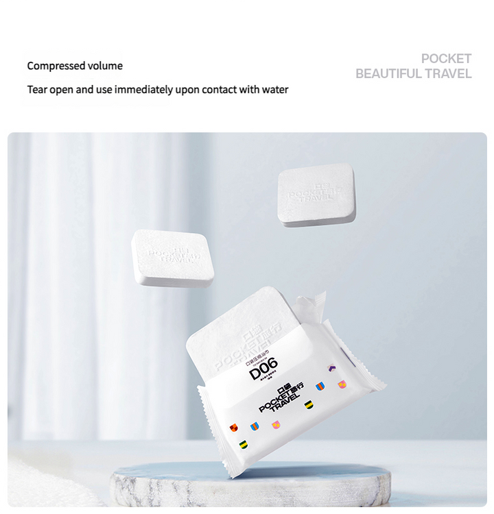 High-End Compression Bath Towels Set of 4, Soft Absorbent Quick-Dry Bathroom Accessories, Ideal for Daily Use & Travel Essentials Pralena